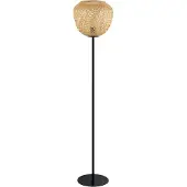 Eglo Gulvlampe Dembleby av tre, naturfarger