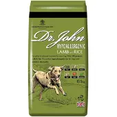 Dr Jhon Hypoallergenisk Hundemat Med Lam Og Ris 12.5kg