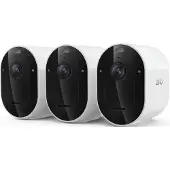 Arlo Pro 6 - 2025 Edition - nettverksovervåkingskamera - utendørs, innendørs - værbestandig - farge (Dag og natt) - lyd - trådløs - Wi-Fi (en pakke 3)