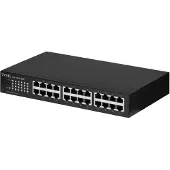 Zyxel GS-1100-24E - Switch - ikke-styrt - 24 x 10/100/1000 - rackmonterbar, veggmonterbar