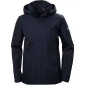 Helly Hansen for woman. 62650 Aden navy blue waterproof jacket (S), Casual, Polyester, Outdoor