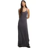 Superdry for woman. W8012140A Maxi Cami dress grey (S), Casual, Viscose, Sleeveless / Straps