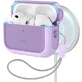 ESR Orbit Halolock MagSafe-etui for AirPods Pro - lilla