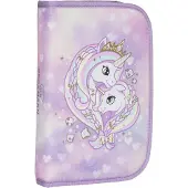 Beckmann Penal m. Innhold - Unicorn Princess - Purple - - OneSize - Pennal