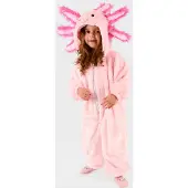Den Goda Fen Kostymer - Jumpsuit Axolotl - Rosa - - OneSize - Kostymer