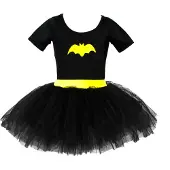 Den Goda Fen Batgirl Barnekostyme