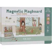 Little Dutch Magnetisk spillebrett - Forest Friends - - OneSize - Magnetisk leketøy