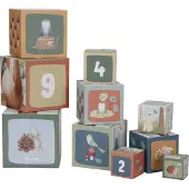 Little Dutch Stabletårn - 10 Deler - Forest Friends - - OneSize - Stableleker
