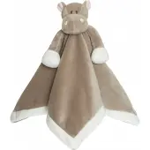 Teddykompaniet Koseklut - flodhest - 35 x 35 cm - Gråbrun - - OneSize - Koseklut
