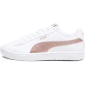Puma Rickie Classic Youth Sneakers, Shoes, White/Rose Gold, 38