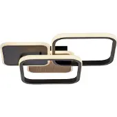 JUST LIGHT LED-taklampe Sevent, kantet 3 000 K trefarget