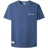 Pepe Jeans for man. PM5010294 Sean navy T-shirt (M), Casual, Cotton, Short sleeve