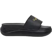 Pepe Jeans for woman. PLS700001 Bella Log sandals black (37), Flat, None, Beachwear, Polyurethane