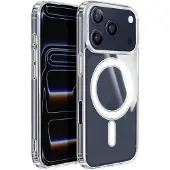 Tactical iPhone 17 Pro MagForce Hybrid-deksel - Gjennomsiktig