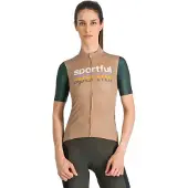 Sportful Supergiara Logo 2 Kort Ermet Trøye