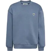Hummel Collegegenser - HmlJR Loose Rund hals Bee - Flint Stone - - 5-6 år (110-116) - Collegegenser