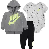 Nike Kids Just Do It Toss Kortermet Body 3 Enheter
