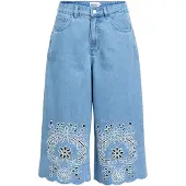 Object Denim Culotte Bukser