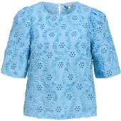 Object Brodert Topp Med Puffermer