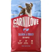 Carnilove Aktiv Laks Og Kalkun Valpe Hundefôr 12kg