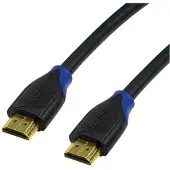 Logilink CH0065, 7,5 m, HDMI Type A (Standard), HDMI Type A (Standard), 4096 x 2160 piksler, 3D, Sort