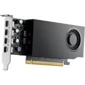 Dell NVIDIA RTX - Grafikkort - RTX A1000 - 8 GB GDDR6 - PCIe 4.0 x8 lav profil - 4 x Mini DisplayPort