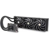 Thermaltake AW360 - Væskekjølesystem for prosessor - Radiatorstørrelse: 360 mm - (for: LGA4677, SP6, sTR5) - forniklet kobbersokkel - 120 mm - svart