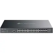 TP-LINK Omada SX3832MPP, Håndtert, L2+, 10G Ethernet (100/1000/10000), Strøm over Ethernet (PoE), Rack-montering, DIN rail