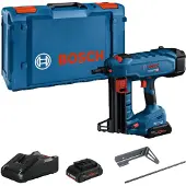 Bosch GNB 18V-38 Professional, Spikerpistol, Strakt magasin, Sort, Blå, 1,3 cm, 3,8 cm, 96 dB