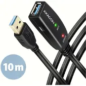 Axagon ADR-310 USB 3.2 Gen 1 skjøtekabel, aktiv - 10m