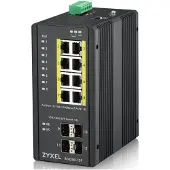 Zyxel Rgs200-12p-zz0101f Poe Switch 8 Porter