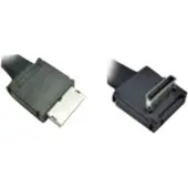 Intel OCuLink Cable Kit AXXCBL800CVCR - SAS intern kabel - 4i MiniLink SAS (SFF-8611) (hann) rett til 4i MiniLink SAS (SFF-8611) (hann) rettvinklet - 80 cm