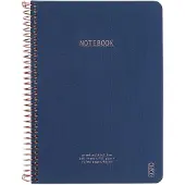 KOZO Notesbog A5 Premium Navy - (6 stk.)