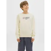 Jack & Jones Collegegenser - JcoTier - Sweet Mais - - 10 år (140) - Collegegenser