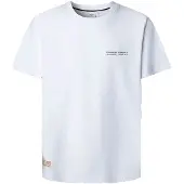 Pepe Jeans for man. PM5010294 Sean T-shirt white (XL), Casual, Cotton, Short sleeve