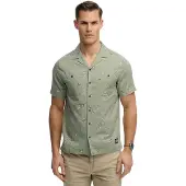 Superdry Printed Beach Kortarmet Skjorte