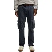 Superdry for man. M7011132A Core Cargo navy trousers (28/32), Casual, Cotton