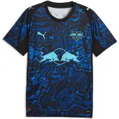 Puma RB Leipzig Special Edition Jersey Men, Clothing, Black/Bluemazing, S