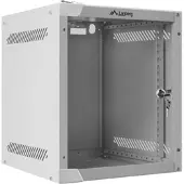 Lanberg - Rack skap - veggmonterbar - grå, RAL 7035 - 6U - 10