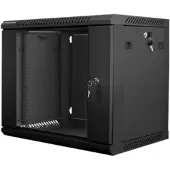 Lanberg WF01-6409-10B - 9U Wall-Mounted Rack Cabinet