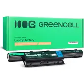 Green Cell - Batteri til bærbar PC (tilsvarer: Acer AS10D31, Acer AS10D41, Acer AS10D51) - litiumion - 6-cellers - 4400 mAh - svart - for Acer Aspire 5733, 5741, 5742, 5742G, 5750G, E1 TravelMate 57