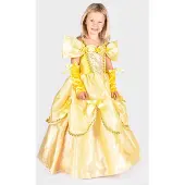 Den Goda Fen Kostymer - Prinsessekjole - Gul - - 2-4 år (92-104) - Kostymer