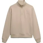 Superdry Essential Logo Embroidered Halv Glidelås Genser