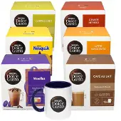 Nescafe | Familipakke - 96 Kapsler til Dolce Gusto