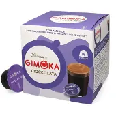 Gimoka | Varm sjokolade - 16 kapsler til Dolce Gusto