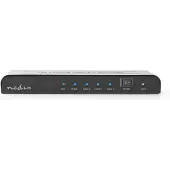Nedis Hdmi-splitter 4 Porter Hdmi Inn Til 4xhdmi Ut 4k Metall 60hz