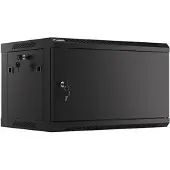 Lanberg WF01-6406-00B - 6U - Wall Mount Rack Cabinet