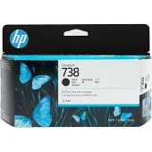 HP 738 - 130 ml - svart - original - DesignJet - blekkpatron - for DesignJet T950, XT950