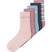 Name it Sokker - 5-pack - NkfWild - Vintage Indigo - - 37/39 - Sokker