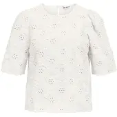 Object Brodert Topp Med Puffermer